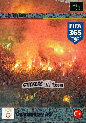 Sticker Fans - FIFA 365: 2015-2016. Adrenalyn XL n. 304 - Panini