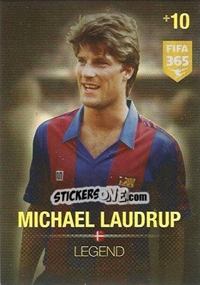 Sticker Michael Laudrup - FIFA 365: 2015-2016. Adrenalyn XL - Panini