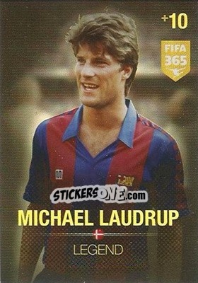 Sticker Michael Laudrup - FIFA 365: 2015-2016. Adrenalyn XL n. 370 - Panini