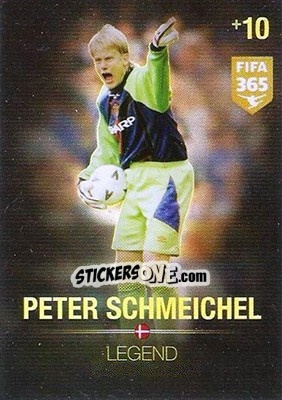 Sticker Peter Schmeichel - FIFA 365: 2015-2016. Adrenalyn XL - Panini