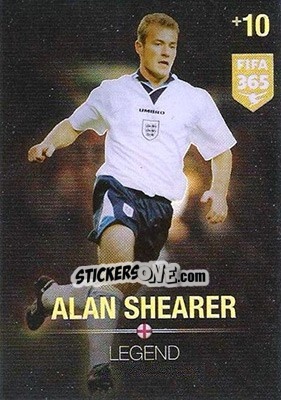 Sticker Alan Shearer - FIFA 365: 2015-2016. Adrenalyn XL n. 372 - Panini