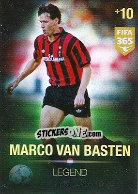 Figurina Marco van Basten - FIFA 365: 2015-2016. Adrenalyn XL - Panini