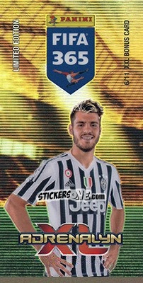 Sticker Álvaro  Morata - FIFA 365: 2015-2016. Adrenalyn XL n. BON-AM - Panini