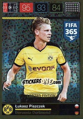 Sticker Lukasz Piszczek - FIFA 365: 2015-2016. Adrenalyn XL - Panini