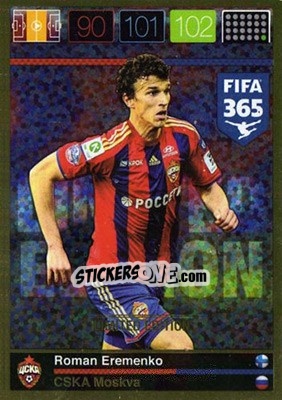Sticker Roman Eremenko - FIFA 365: 2015-2016. Adrenalyn XL n. LE-RE - Panini