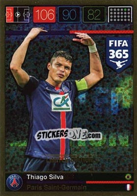 Sticker Thiago Silva - FIFA 365: 2015-2016. Adrenalyn XL n. LE-TS - Panini