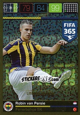Sticker Robin van Persie - FIFA 365: 2015-2016. Adrenalyn XL n. XXL-RVP - Panini