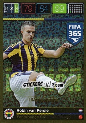 Cromo Robin van Persie - FIFA 365: 2015-2016. Adrenalyn XL - Panini