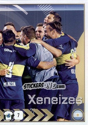 Sticker Boca Junions Team - FIFA 365: 2015-2016 n. 88 - Panini