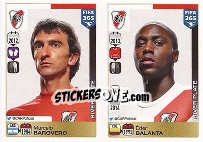 Sticker Marcelo Barovero / éder Balanta