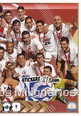 Sticker River Plate Team - FIFA 365: 2015-2016 - Panini