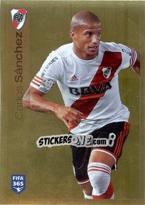 Sticker Carlos Sánchez - FIFA 365: 2015-2016 n. 119 - Panini