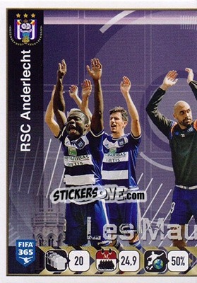 Figurina RSC Anderlecht Team - FIFA 365: 2015-2016 n. 147 - Panini