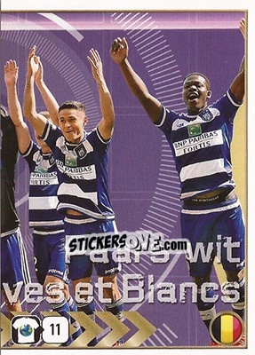 Figurina RSC Anderlecht Team - FIFA 365: 2015-2016 n. 148 - Panini