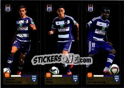 Sticker Leander Dendoncker / Andy Najar / Frank Acheampong