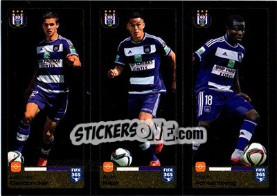 Cromo Leander Dendoncker / Andy Najar / Frank Acheampong