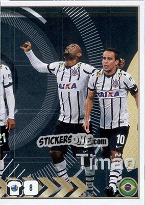 Sticker Corinthians Team - FIFA 365: 2015-2016 n. 178 - Panini
