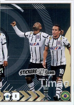 Cromo Corinthians Team - FIFA 365: 2015-2016 - Panini