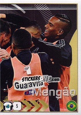 Sticker Flamengo Team - FIFA 365: 2015-2016 n. 208 - Panini