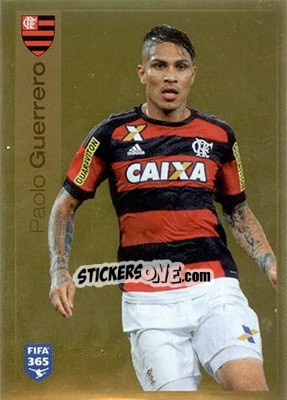 Sticker Paolo Guerrero - FIFA 365: 2015-2016 n. 209 - Panini