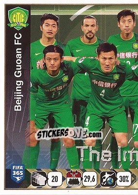 Sticker Beijing Guoan FC Team - FIFA 365: 2015-2016 - Panini