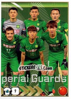 Sticker Beijing Guoan FC Team - FIFA 365: 2015-2016 n. 268 - Panini