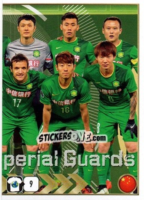 Sticker Beijing Guoan FC Team