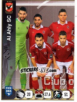 Sticker Al Ahly SC Team - FIFA 365: 2015-2016 n. 297 - Panini