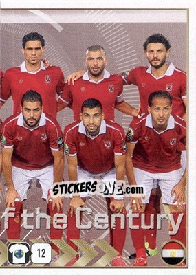 Figurina Al Ahly SC Team - FIFA 365: 2015-2016 - Panini