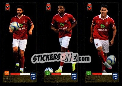 Sticker Hossam Ghaly / Malick Evouna / Amr Gamal - FIFA 365: 2015-2016 - Panini