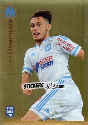Cromo Lucas Ocampos - FIFA 365: 2015-2016 n. 419 - Panini