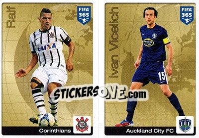 Sticker Ralf / Ivan Vicelich - FIFA 365: 2015-2016 n. 5-6 - Panini