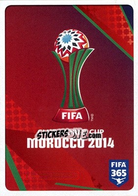 Sticker Logo FIFA Club World Cup Morocco 2014