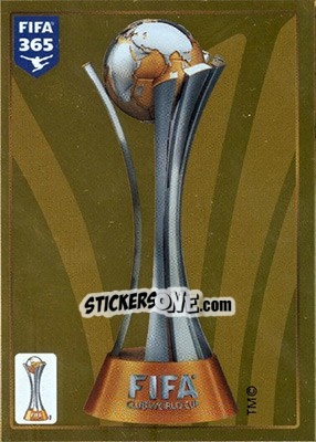 Sticker FIFA Club World Cup Trophy - FIFA 365: 2015-2016 - Panini