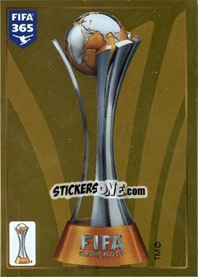 Sticker FIFA Club World Cup Trophy - FIFA 365: 2015-2016 n. 14 - Panini