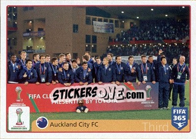 Sticker 2014 - Auckland City FC