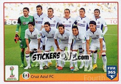 Cromo 2014 - Cruz Azul FC
