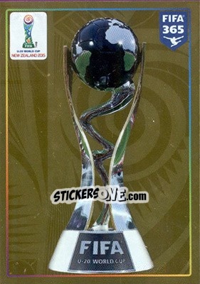Sticker FIFA U-20 World Cup Trophy - FIFA 365: 2015-2016 n. 34 - Panini