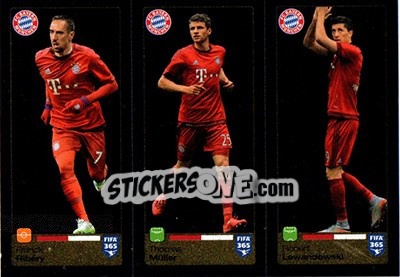 Figurina Franck Ribéry / Thomas Müller / Robert Lewandowsk