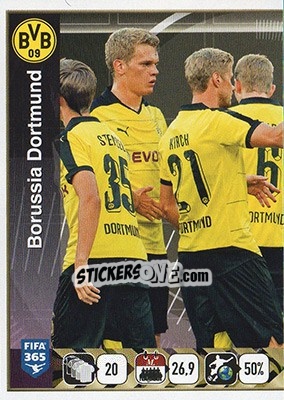 Sticker Borussia Dortmund Team - FIFA 365: 2015-2016 n. 507 - Panini