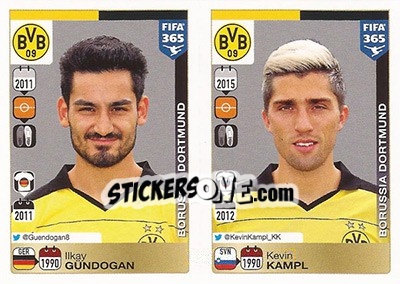 Cromo Ilkay Gündogan / Kevin Kampl