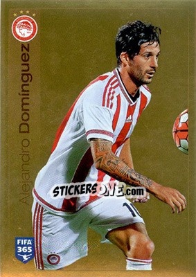 Sticker Alejandro Domínguez - FIFA 365: 2015-2016 - Panini