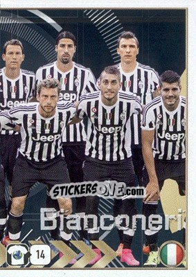 Figurina Juventus Team - FIFA 365: 2015-2016 - Panini