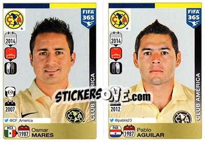 Sticker Osmar Mares / Pablo Aguilar