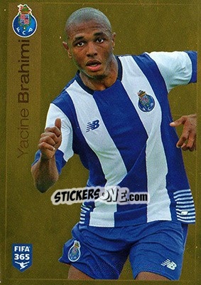 Sticker Yacine Brahimi - FIFA 365: 2015-2016 n. 719 - Panini