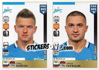 Sticker Oleg Shatov / Viktor Fayzulin