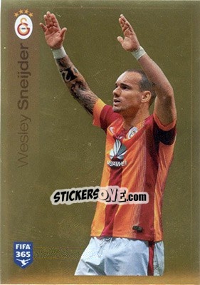 Sticker Wesley Sneijder - FIFA 365: 2015-2016 n. 779 - Panini