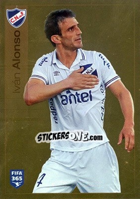 Sticker Iván Alonso - FIFA 365: 2015-2016 n. 809 - Panini