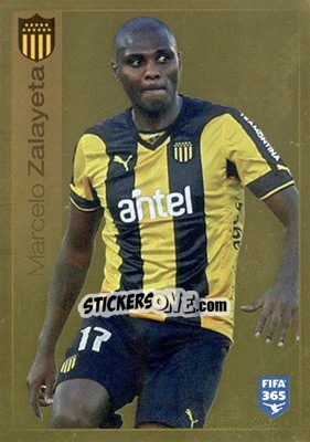Sticker Marcelo Zalayeta - FIFA 365: 2015-2016 n. 839 - Panini