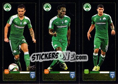 Sticker Danijel Pranjic / Michael Essien / Nikos Karelis